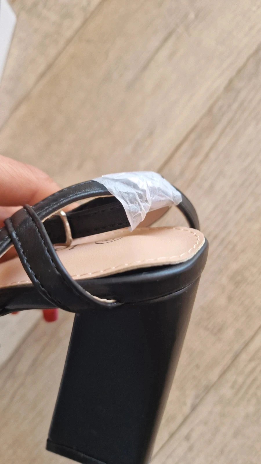 Sandales à talons Joia noires à brides – pointure 37 – photo 14